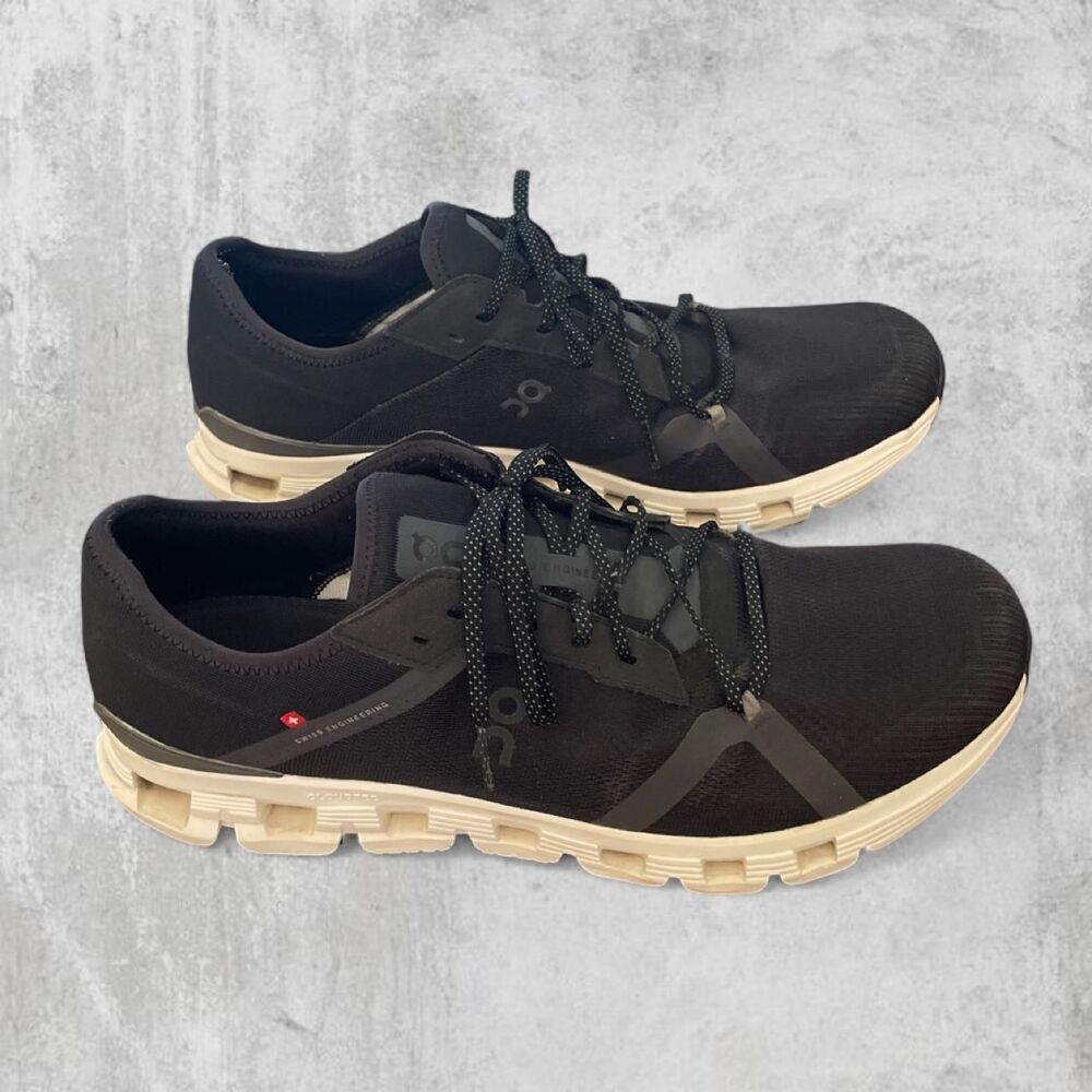 On Cloud X 4 AD Asphalt Mens 13 Running Training Sneakers Black
